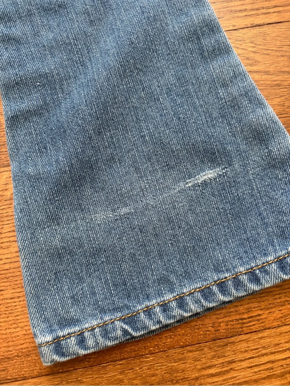 OshKosh B'gosh Toddler Size 2 Embroidered Denim Flared Jeans Butterfly Pink